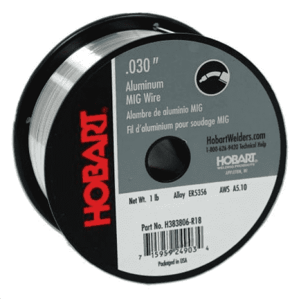 Hobart® MaxalMig 4043 Plastic 1lb Spool #404303004, #404303504, #404304704